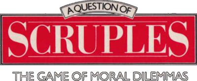 A Question of Scruples logo for ZX Spectrum